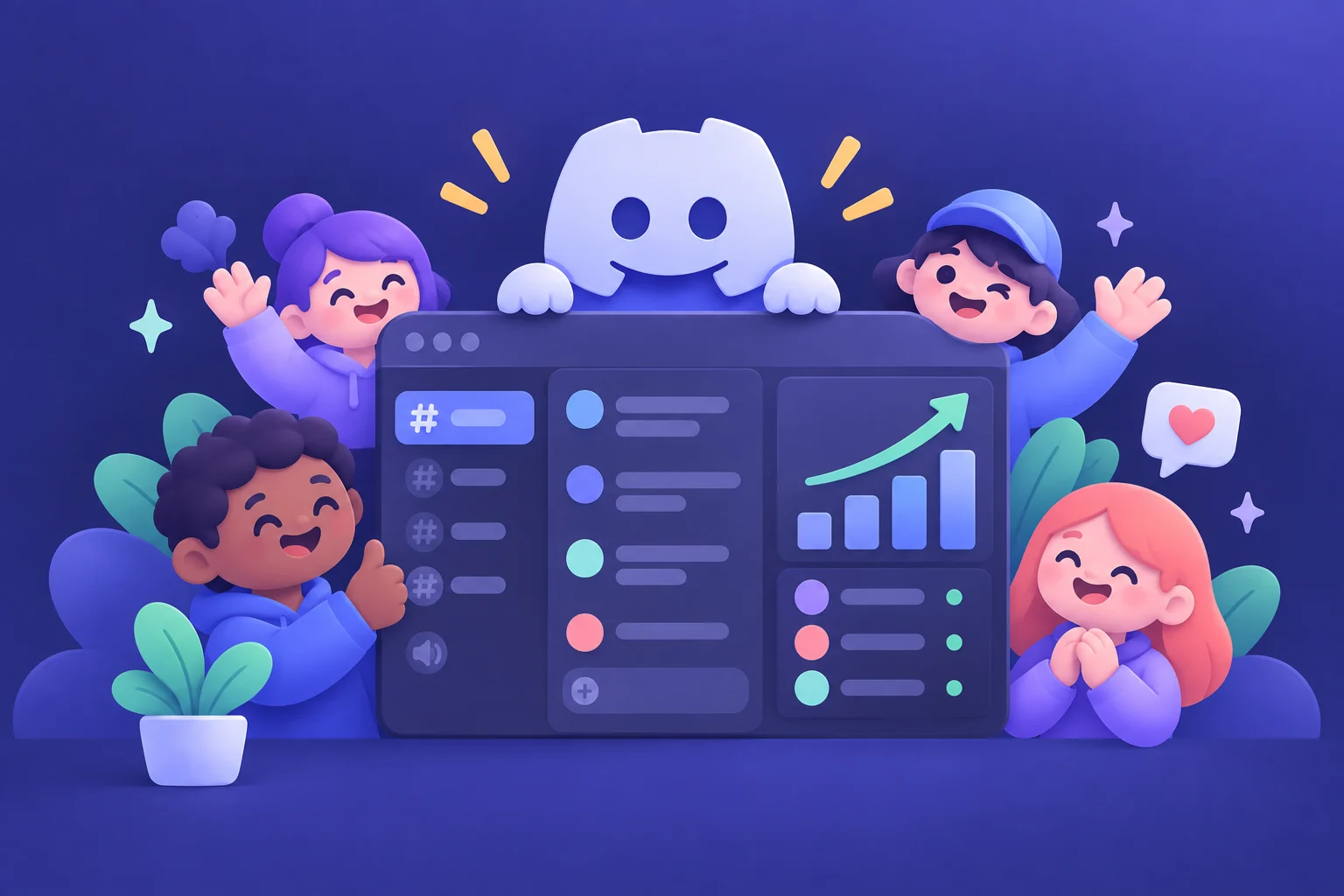 How to Grow a Discord Server Fast guide cover